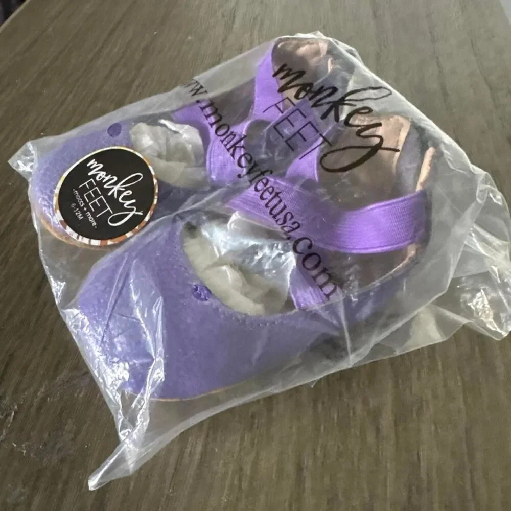 Unbranded Women's Purple First-shoes-baby-shoes
